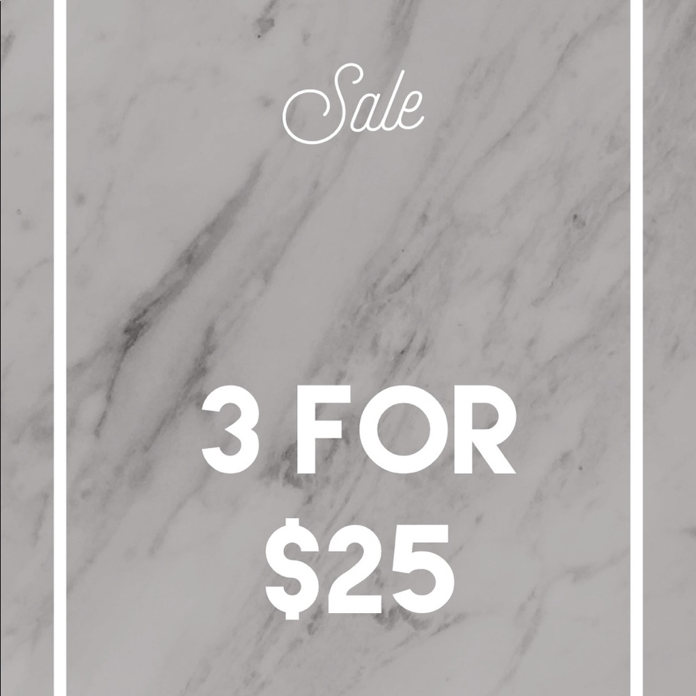 ▫️All tops 3 for $25▫️